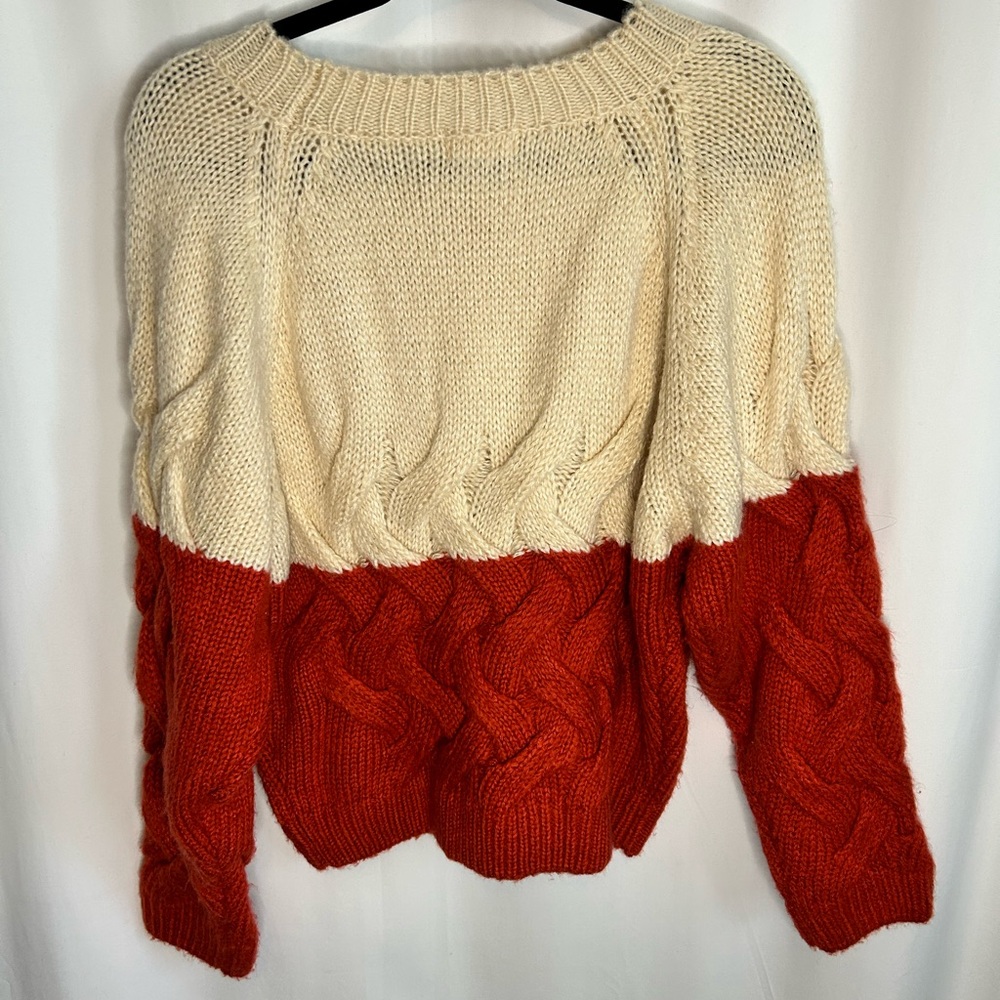 TheKorner Block Color Sweater Size M/L - Picture 2 of 3